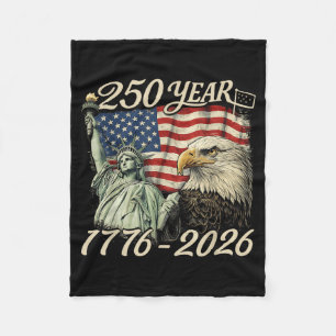 Cobertor De Velo 250º Aniversário EUA 250 Anos Americano 4 de Julho
