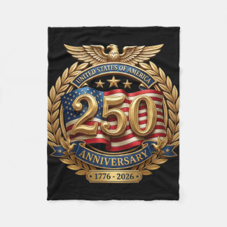 Cobertor De Velo 250 Aniversário EUA 250º Dia da Independência Amér