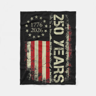 Cobertor De Velo 250 Anos 1776-2026 250º Aniversário Bandeira EUA H
