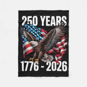 Cobertor De Velo 250 Anos 1776-2026 Bandeira Águia Patriótica 2026