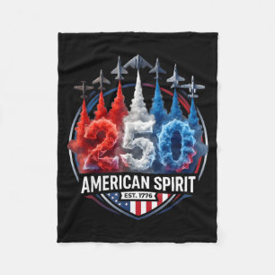 Cobertor De Velo 250 Anos Americano 1776 2026 250º Aniversário EUA