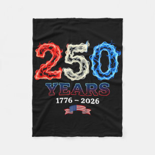 Cobertor De Velo 250 Anos Americano 1776 2026 250º EUA Patriótico 4