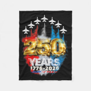 Cobertor De Velo 250 Anos Americano 1776 2026 América 250º Quarto