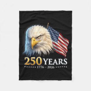 Cobertor De Velo 250 Anos Americanos 1776 2026 250º 4 de Julho