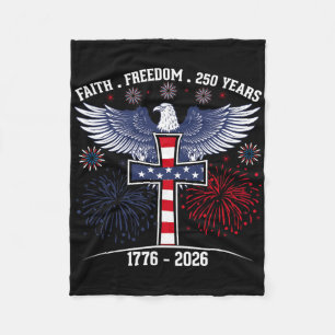 Cobertor De Velo 250 Anos Bandeira Americana 250º Aniversário EUA