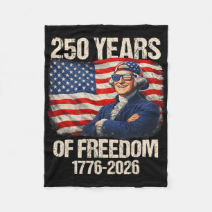 Cobertor De Velo 250 Anos De Liberdade George Washington 1776-2026