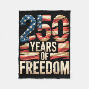 Cobertor De Velo 250 Anos De Liberdade Patriótico Bandeira American