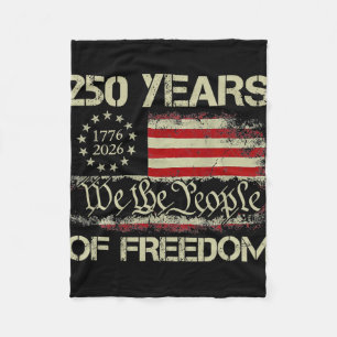 Cobertor De Velo 250 Anos Liberdade 1776-2026 Nós O Povo Bandeira D