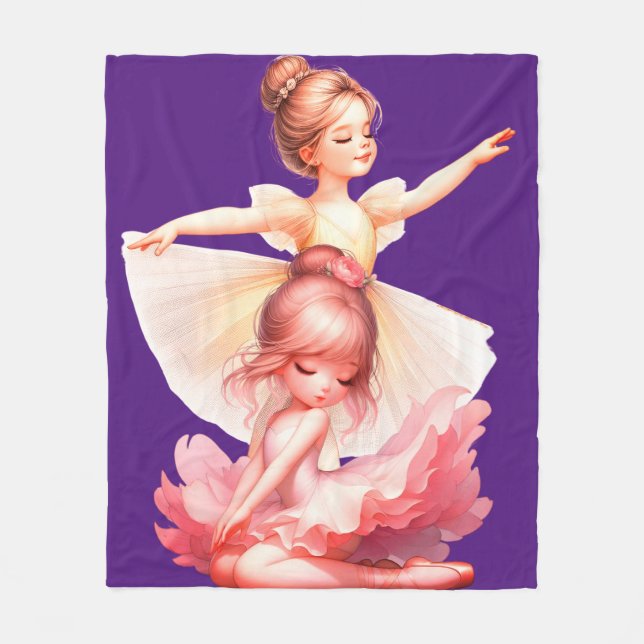 Cobertor De Velo 2 Bela bailarina (Frente)