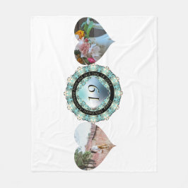 Cobertor De Velo 2 Fotos 19ª Frames do Coração de Aniversário de Ca