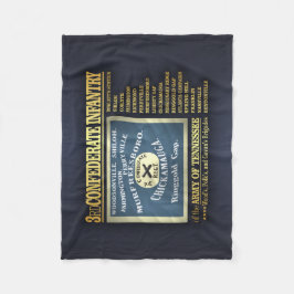 Cobertor De Velo 3ª Infantaria Confederada (BA2)