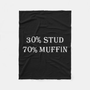 Cobertor De Velo 30% Garanhão 70% Muffin Frases Engraçadas do Dia d