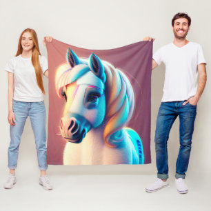 Cobertor De Velo 3D Pôneo Espiritual 3