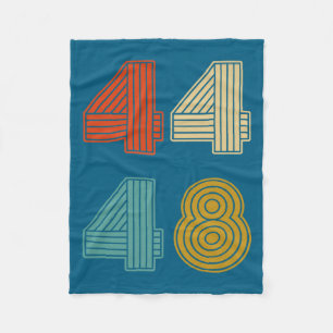 Cobertor De Velo 44 48 Obama 2028 Presidente Retro Vintage Premium