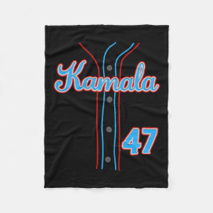Cobertor De Velo 47 Baseball Jersey Shirt Team Kamala Para Presiden