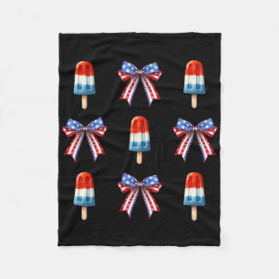 Cobertor De Velo 4 De Julho Arcos De Picolé Bandeira Americana P