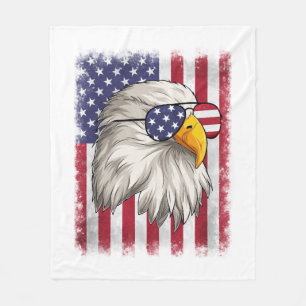 Cobertor De Velo 4 de julho de 2010 Bandeira Americana Patriótica E