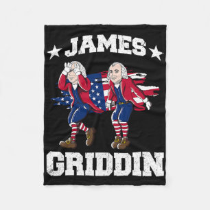 Cobertor De Velo 4 De Julho James Madison Griddy James Griddin 1