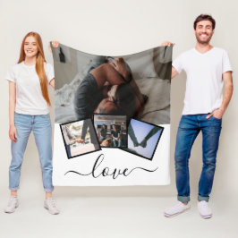 Cobertor De Velo 4 Fotografias Personalizadas