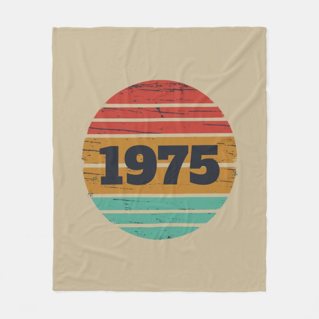 Cobertor De Velo 50ª festa de aniversário personalizada (Frente)