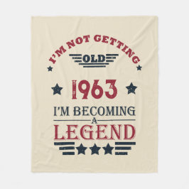 Cobertor De Velo 60 presentes de aniversário personalizados