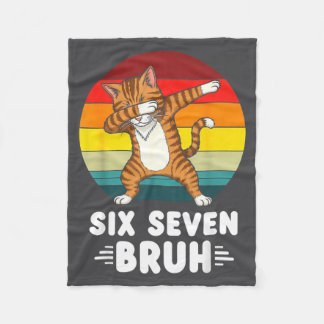 Cobertor De Velo 67 Animals Funny 67 Brainrot Youth Kids Cat 67 