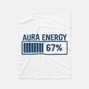 Cobertor De Velo 67 Aura Em Seis Sete Meme Divertido Gíria Gen Alph
