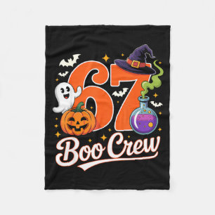Cobertor De Velo 67 boo tripulação divertido halloween fantasma bru