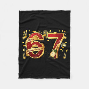 Cobertor De Velo 67 Camisa de pijama para festa de Ano Novo 6 7 Mem