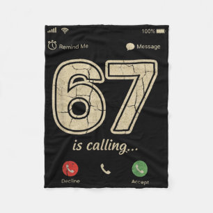 Cobertor De Velo 67 está Ligando Meme de Gíria Divertida do Gen Z n