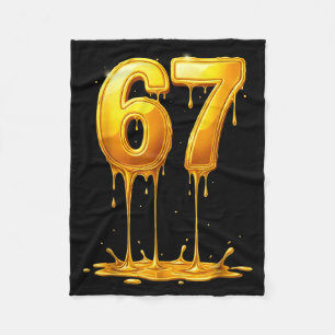 Cobertor De Velo 67 Gotejamento Engraçado Seis Sete Meme Meninos Cr