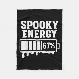 Cobertor De Velo 67 Halloween Assustadora Energia Brainrot Meme Sei