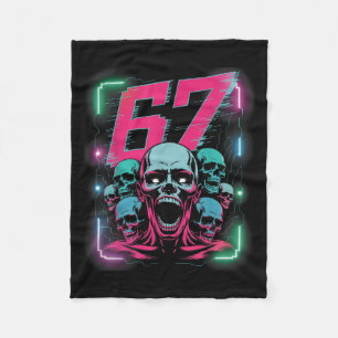 Cobertor De Velo 67 Halloween Scp Horror Face E Camisa De Fantasia