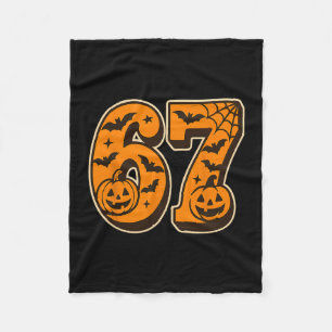 Cobertor De Velo 67 Halloween Seis Sete Brainrot Meme Meninos Diver