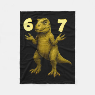Cobertor De Velo 67 mãos de T-rex em movimento Meme de dinossauro p