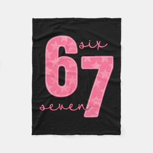 Cobertor De Velo 67 Meme Engraçado  (Frente)