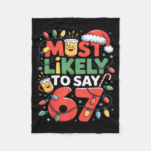 Cobertor De Velo 67 Meme engraçado design de meme de Natal mais pro
