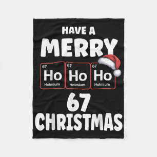Cobertor De Velo 67 Meme Ho Ho Ho Hólmio Elemento Químico 67 Peri