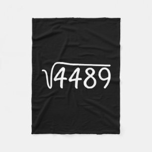 Cobertor De Velo 67 Meme Raiz Quadrada 4489 Teen Six Seven Gíria Ma