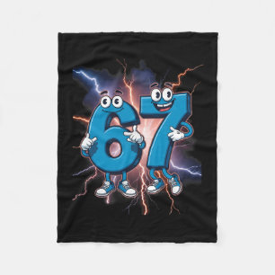 Cobertor De Velo 67 Rotação Cerebral Meme Italiano Engraçado 67 Fan