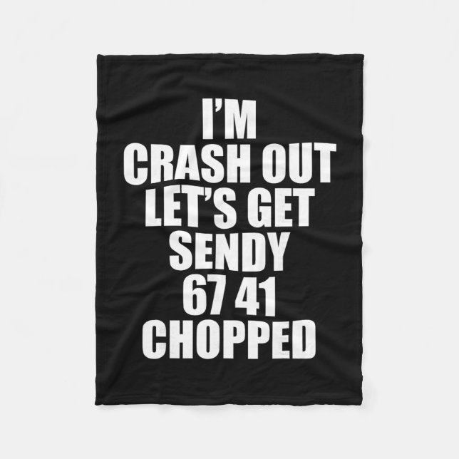 Cobertor De Velo 67 Seis Sendy Sendy Get Sendy 6 7endy 67 Meme (Frente)