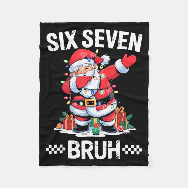 Cobertor De Velo 67 Seis Sete Burh Natal 6 7 Meme  (Frente)