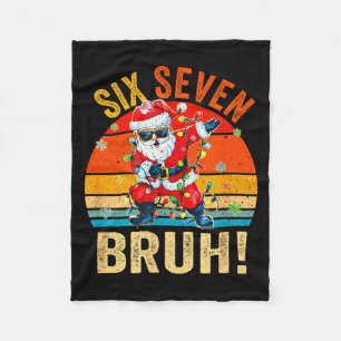 Cobertor De Velo 67 Seis Sete Burh Natal Divertido 6 7 Meme Homens