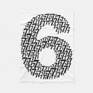 Cobertor De Velo 67 Seis Sete Design Legal Combinando 6 E 7 Engraça