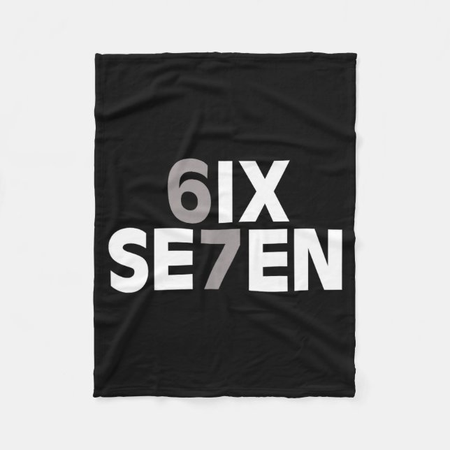 Cobertor De Velo 67 Six Seven Meme Funny Gen Alpha Slang Teens Kids (Frente)