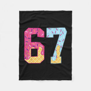 Cobertor De Velo 67 Sorvete Drip Meme Six Seven Gíria Gen Alpha 1
