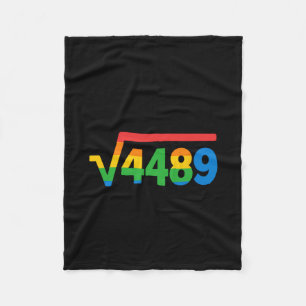 Cobertor De Velo 67 Sorvete Gotejamento Meme Raiz Quadrada 4489