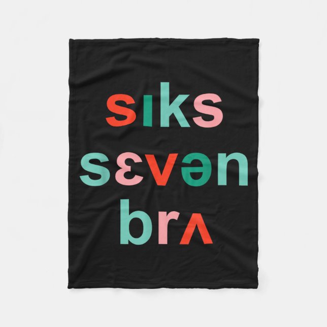 Cobertor De Velo 67 Speech Therapy Meme Funny Six Seven Bruh Slp Ch (Frente)