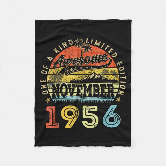 Cobertor De Velo 69 Limited Edition 1956 One Of A Kind November 69t (Frente)