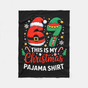 Cobertor De Velo 6 7 Natal Six Seven Meme Minha Camisola de Natal S